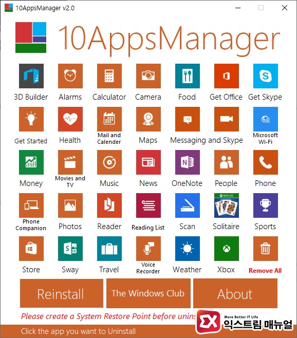 Windows 10 Remove Built In App 10appsmanager 01