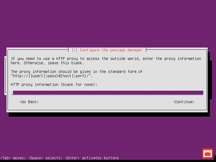 ubuntu server install 19