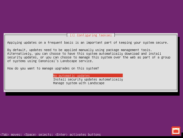 ubuntu server install 20