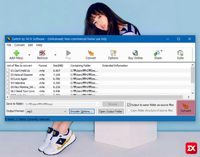 m4a mp3 변환 Switch Sound File Converter 다운로드와 사용법 익스트림 매뉴얼