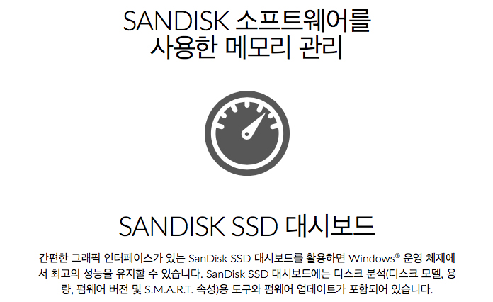 sandisk ssd dashboard title
