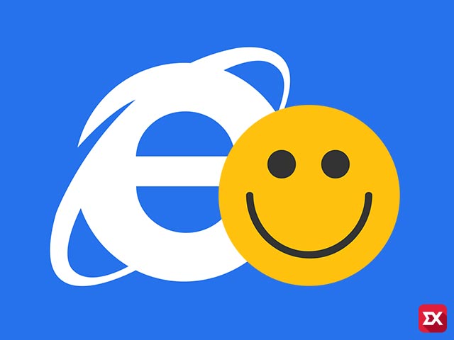 explorer disable smile feedback icon title