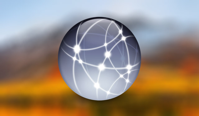 macOS network title