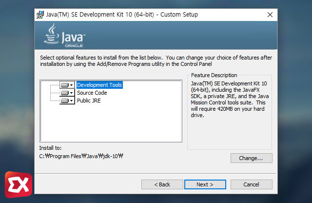 install java development kit win 03 3