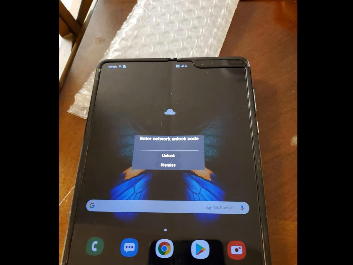 Galaxy Fold Outflow Title