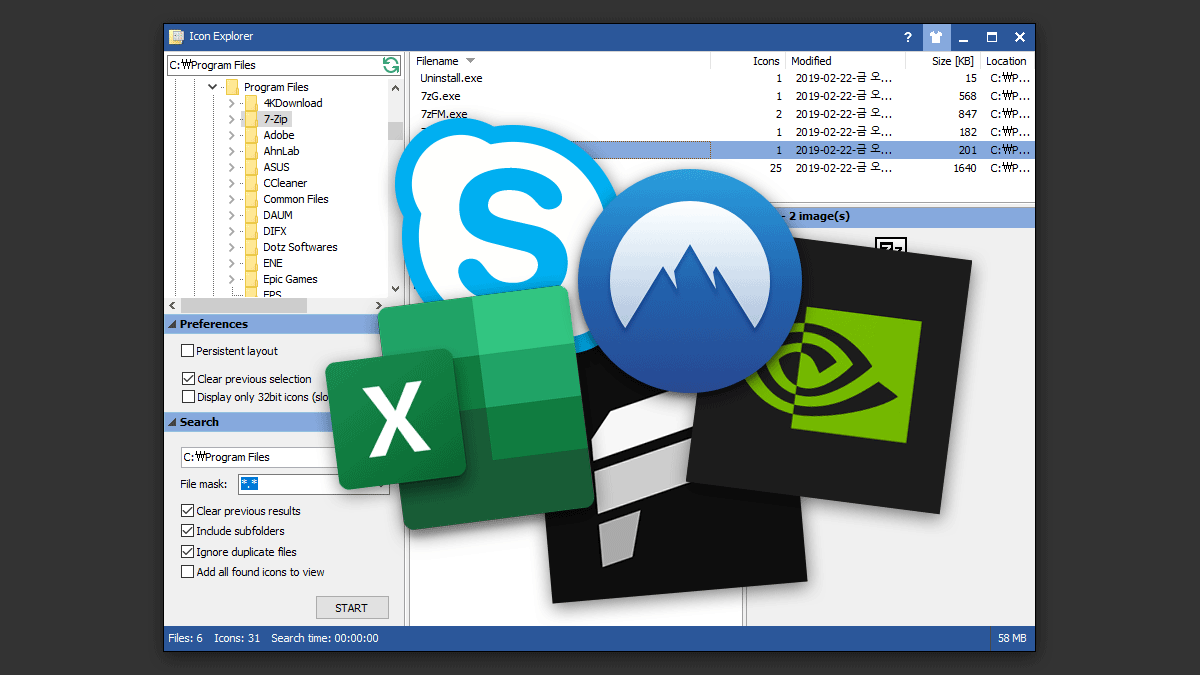 Extracting Icons From Executable Files With Icon Explorer Title