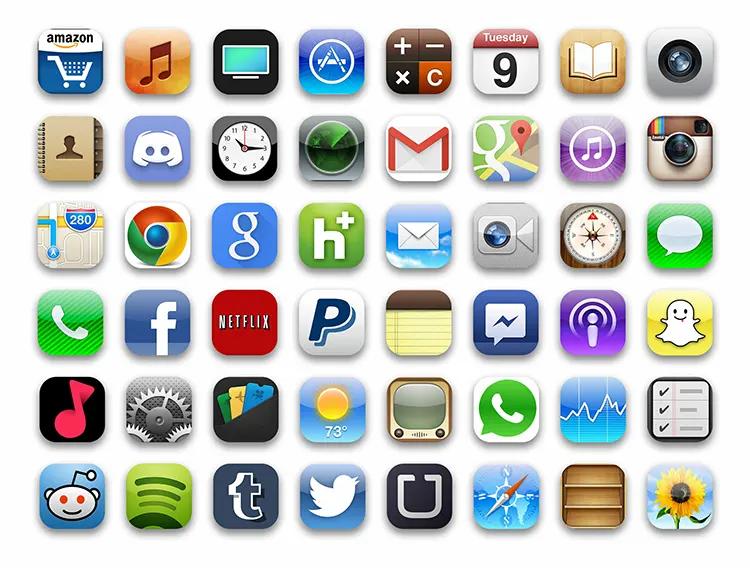 Iphone Ios 6 Icon Pack