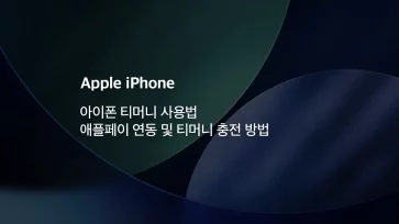 How to Use T money on iPhone Connecting with Apple Pay and Topping Up T money - 아이폰 티머니 사용법 : 애플페이 연동 및 티머니 충전 방법