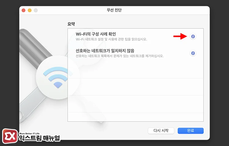 와이파이 문제점 요약