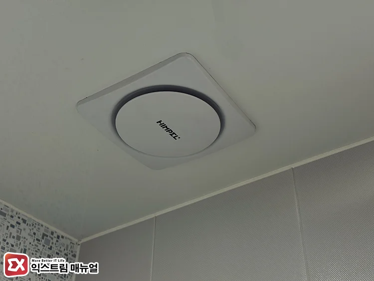 causes of ventilation fan noise 환풍기 고정 상태 확인