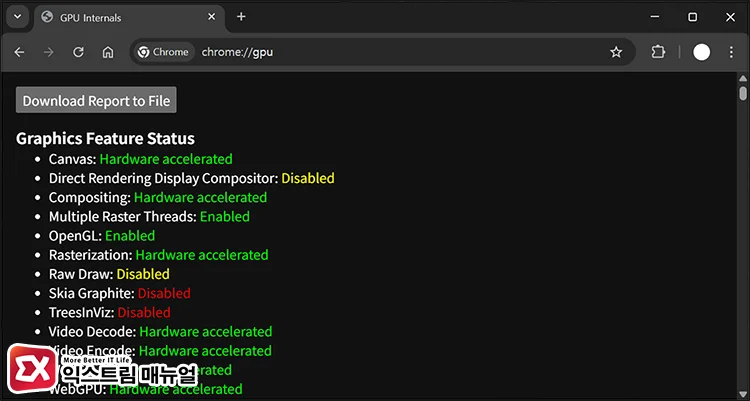 why smooth scrolling gpu rasterization flags cannot fix ghosting GPU Rasterization 플래그 상관 관계 설명